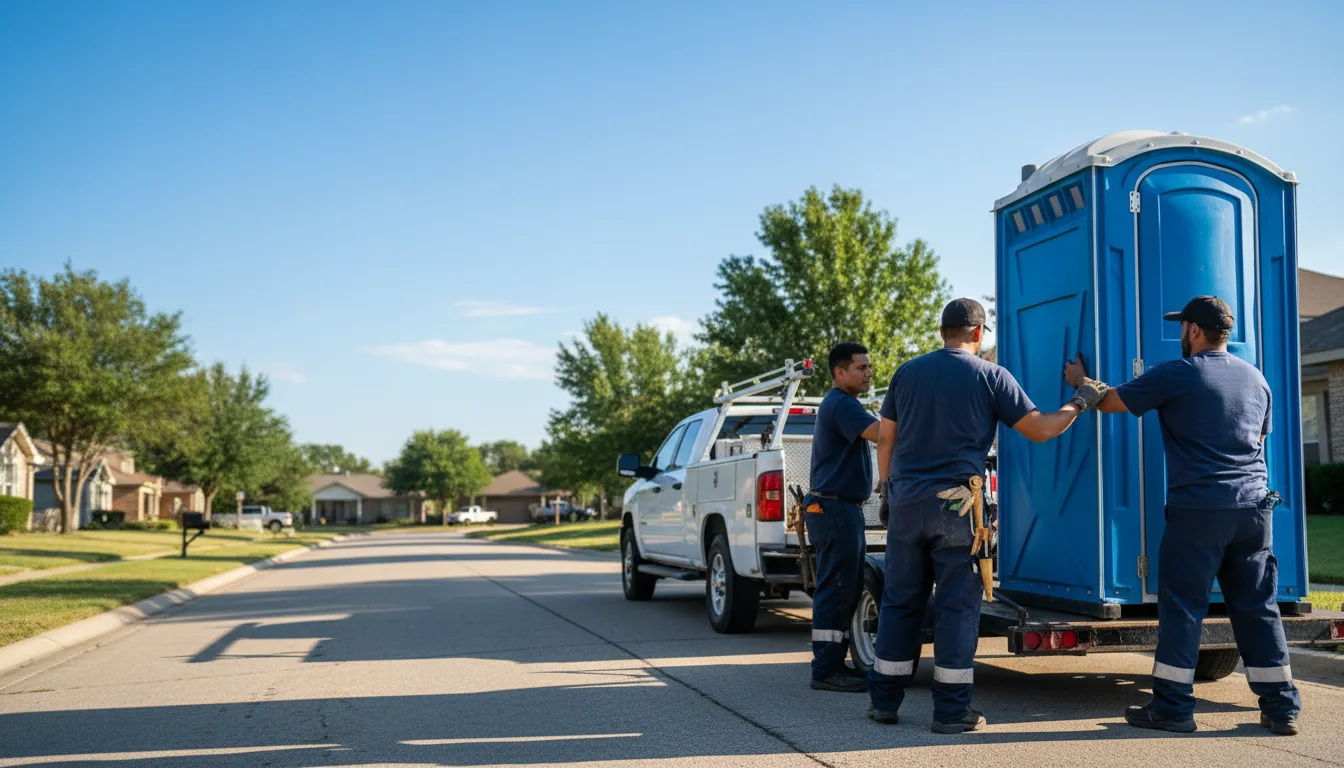 Portable Toilet Rental in Joshua, TX near me